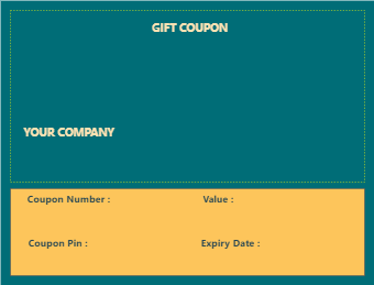 Fillable Blank Coupon