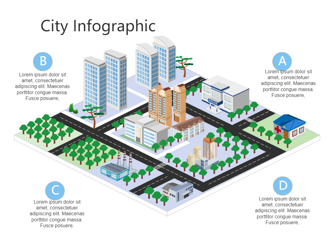 City Map Infographic