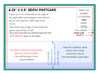 Postcard Address Example