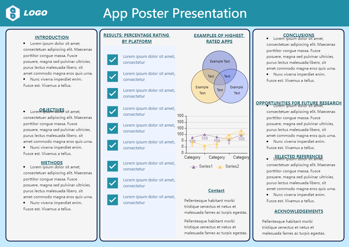 App Poster Presentation Examples