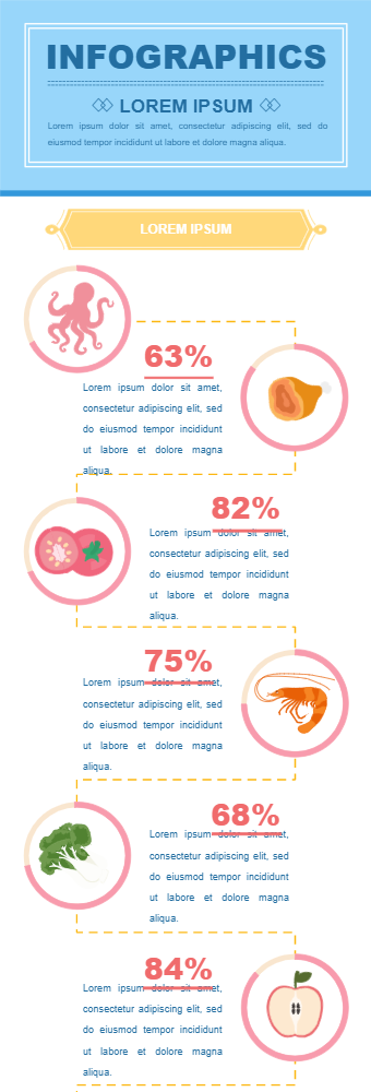 Healthy Food Infographic