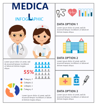 Medical Infographic Templates | EdrawMax Free Editable