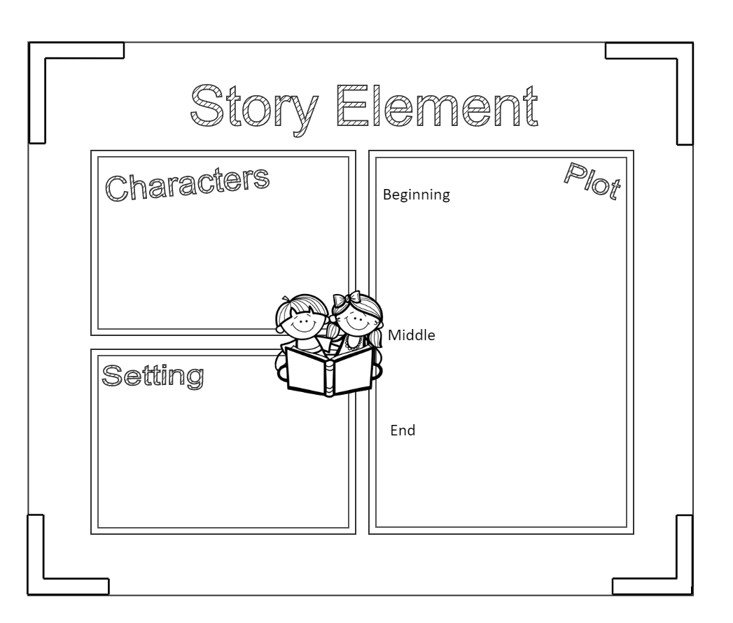 Story Elements Graphic Organizer EdrawMax Templates