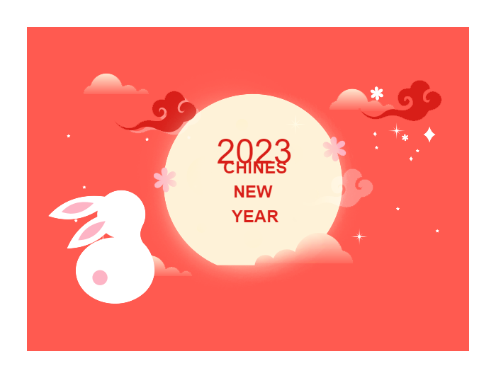 Happy Chinese New Year 2023 Template