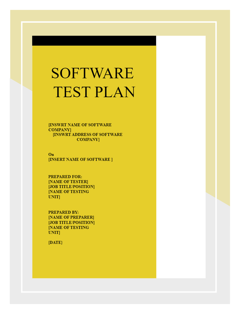 Software Test Plan