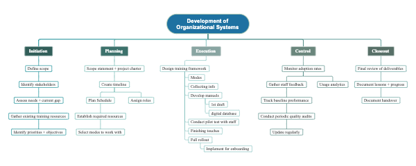 Development of Organizational Systems