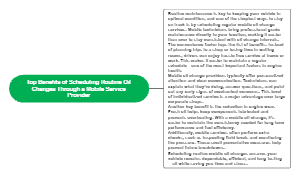 Top Benefits of Scheduling Routine Oil Changes Through a Mobile Service Provider