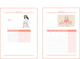 2026 Yearly Calendar Design