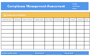 Project Compliance Management Assessment