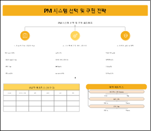 PM 시스템 선택 및 구현 전략