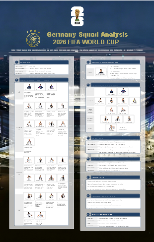 Germany Squad Analysis  2026 FIFA WORLD CUP